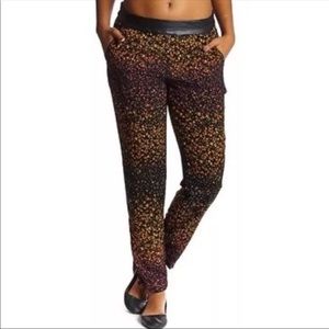 Jessica Simpson Achilles Black Floral print Pants